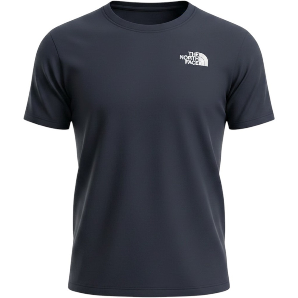 The North Face Mt Everest Graphic T-Shirt Mens Large Navy Blue Organic Cotton